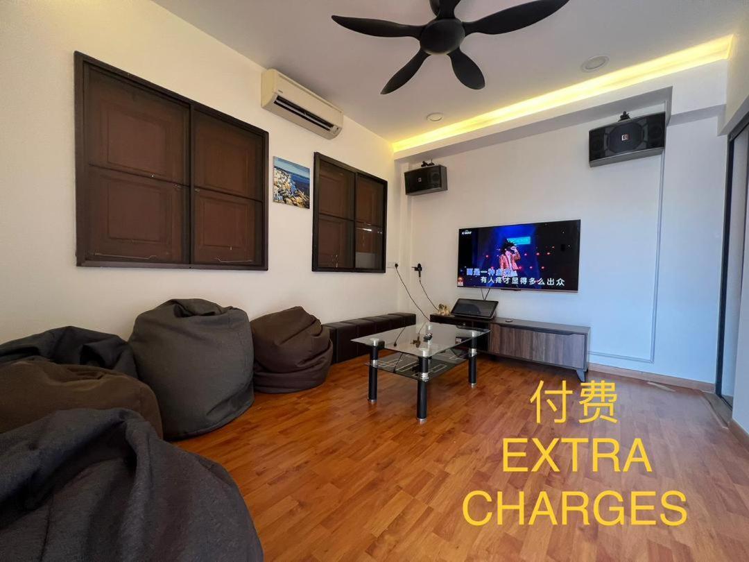 New! 1Min To Jonkerstreet Melaka Loft 4Br 11 Pax Villa Exteriör bild